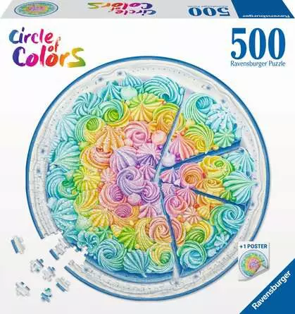 Rainbow Cake Circular